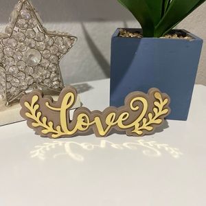 LOVE home accent decor